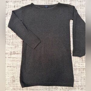 GAP Maternity Charcoal Ribbed Sweater